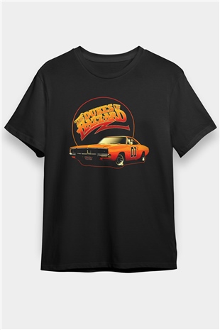 The Dukes of Hazzard Siyah Unisex Tişört