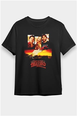 The Dukes of Hazzard Siyah Unisex Tişört
