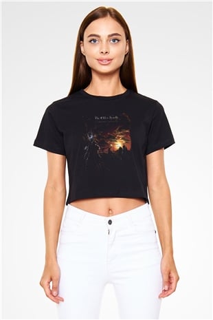 The Elder Scrolls Online Siyah  Crop Top Tişört