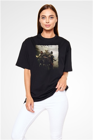 The Elder Scrolls Online Siyah Oversize Tişört Oversize T-shirt