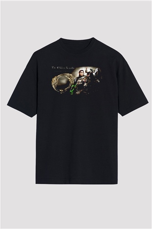 The Elder Scrolls Online Siyah Oversize Tişört Oversize T-shirt