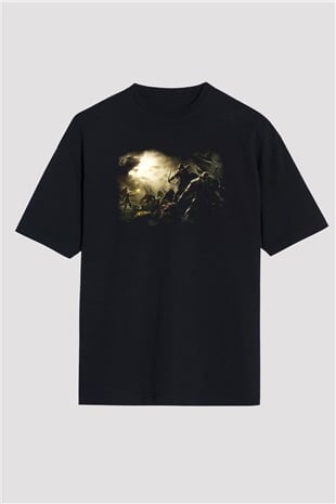 The Elder Scrolls Online Siyah Unisex Oversize Tişört T-Shirt