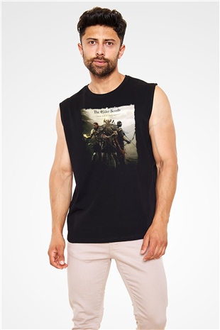 The Elder Scrolls Online Siyah Unisex Kolsuz Tişört