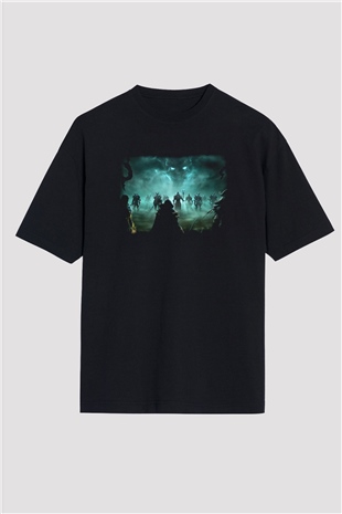 The Elder Scrolls Online Siyah Unisex Oversize Tişört T-Shirt