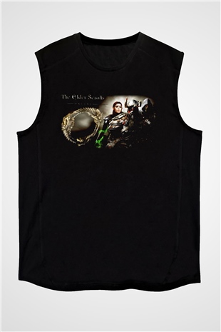 The Elder Scrolls Online Siyah Unisex Kolsuz Tişört
