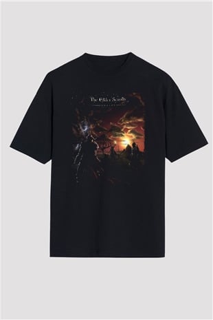 The Elder Scrolls Online Siyah Oversize Tişört Oversize T-shirt