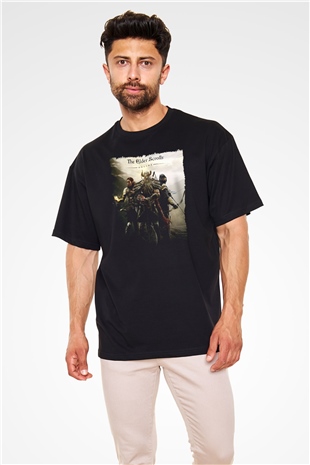 The Elder Scrolls Online Siyah Oversize Tişört Oversize T-shirt