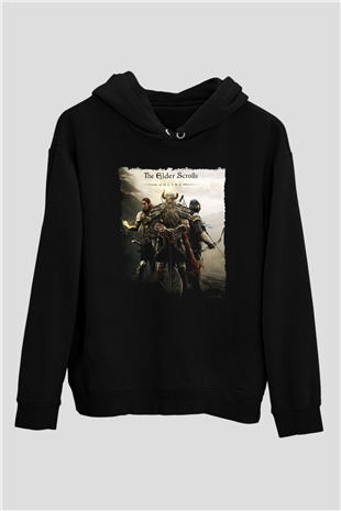 The Elder Scrolls Online Siyah Unisex Hoodie