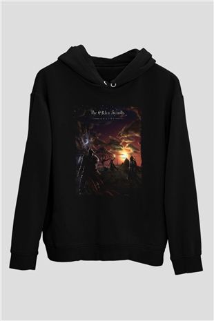 The Elder Scrolls Online Siyah Unisex Hoodie