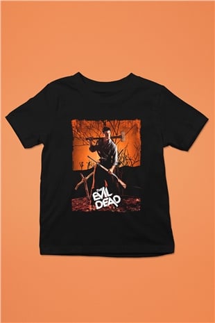 The Evil Dead Siyah Unisex Çocuk Tişört