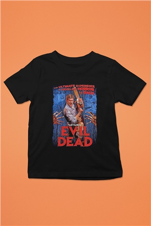 The Evil Dead Siyah Unisex Çocuk Tişört