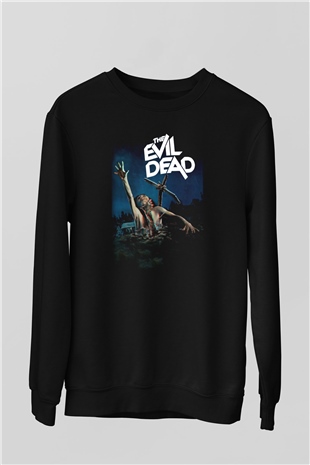 The Evil Dead Siyah Unisex Sweatshirt