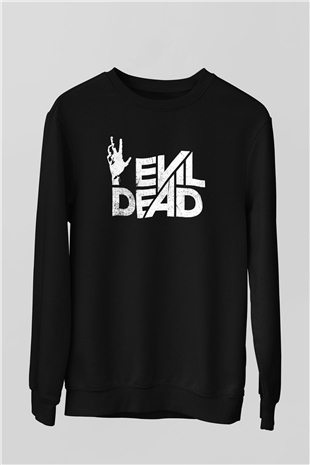 The Evil Dead Siyah Unisex Sweatshirt