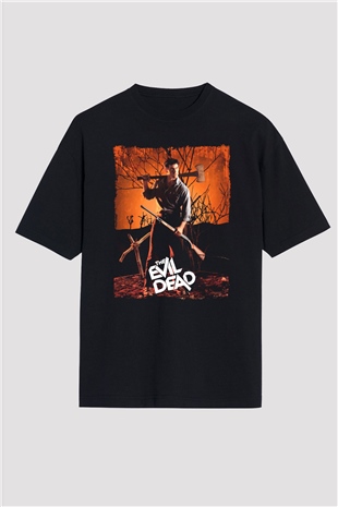 The Evil Dead Siyah Oversize Tişört Oversize T-shirt