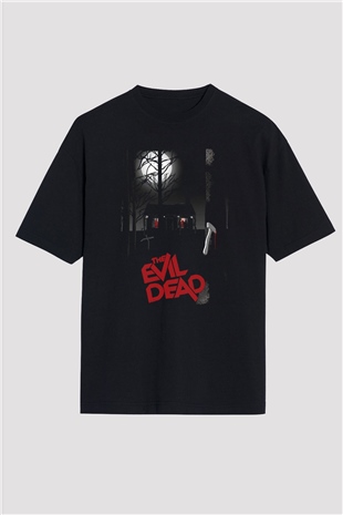 The Evil Dead Siyah Oversize Tişört Oversize T-shirt