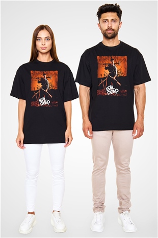 The Evil Dead Siyah Oversize Tişört Oversize T-shirt