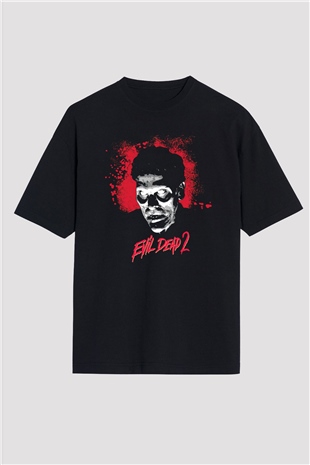 The Evil Dead Siyah Oversize Tişört Oversize T-shirt