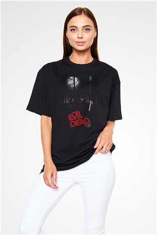 The Evil Dead Siyah Oversize Tişört Oversize T-shirt