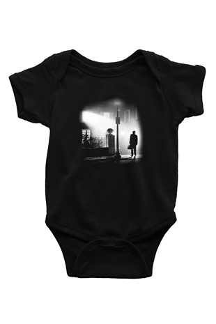 The Exorcist Baskılı Siyah Bebek Body - Zıbın
