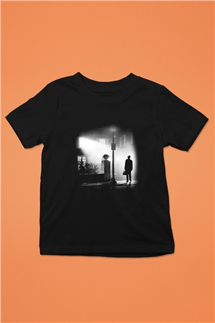 The Exorcist Baskılı Siyah Unisex Çocuk Tişört