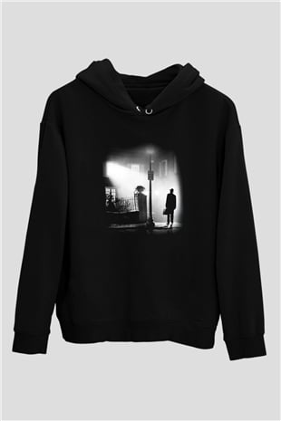 The Exorcist Siyah Unisex Kapüşonlu Sweatshirt