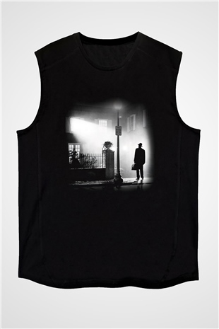 The Exorcist Siyah Unisex Kolsuz Tişört
