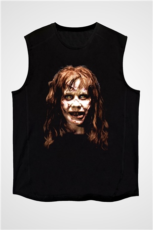 The Exorcist Siyah Unisex Kolsuz Tişört