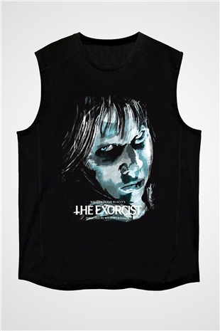 The Exorcist Siyah Unisex Kolsuz Tişört