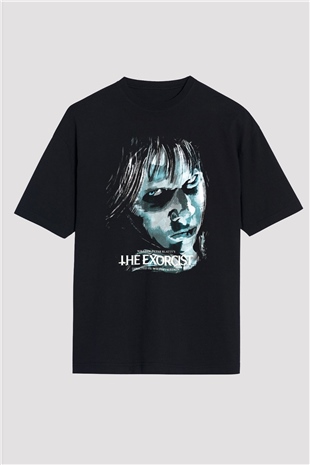 The Exorcist Siyah Unisex Oversize Tişört