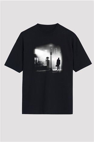 The Exorcist Siyah Unisex Oversize Tişört