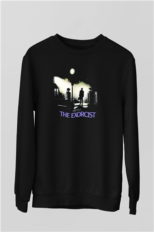 The Exorcist Siyah Unisex  Sweatshirt