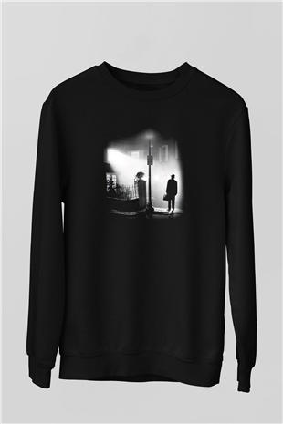 The Exorcist Siyah Unisex Sweatshirt