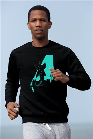 The Exorcist Siyah Unisex Sweatshirt