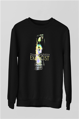 The Exorcist Siyah Unisex Sweatshirt