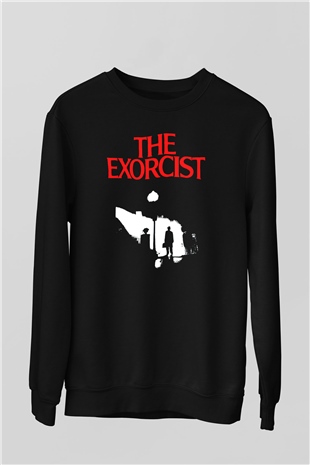 The Exorcist Siyah Unisex  Sweatshirt