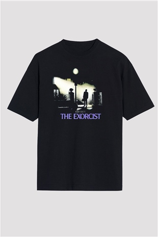 The Exorcist Siyah Oversize Tişört