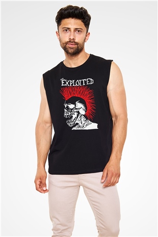 The Exploited Siyah Unisex Kolsuz Tişört