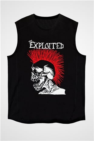 The Exploited Siyah Unisex Kolsuz Tişört