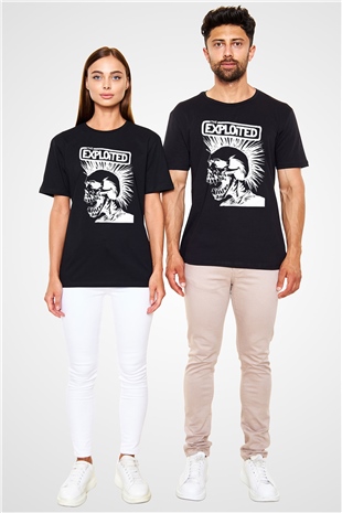 The Exploited Siyah Unisex Tişört T-Shirt - TişörtFabrikası