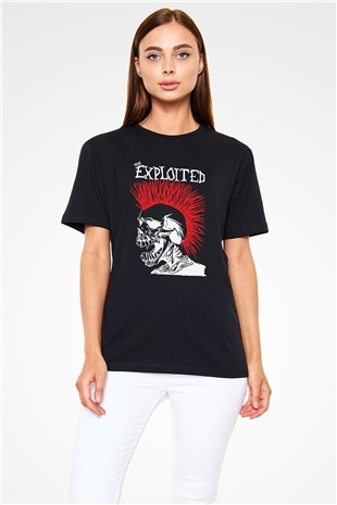The Exploited Siyah Unisex Tişört T-Shirt - TişörtFabrikası