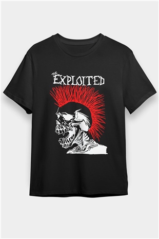 The Exploited Siyah Unisex Tişört T-Shirt - TişörtFabrikası