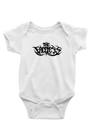 The Faceless Baskılı Beyaz Unisex Bebek Body - Zıbın