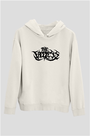 The Faceless Beyaz Unisex Kapşonlu Sweatshirt