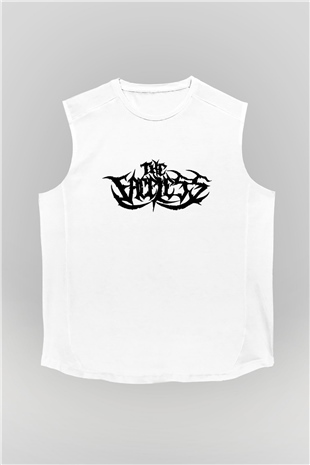 The Faceless Beyaz Unisex Kolsuz Tişört