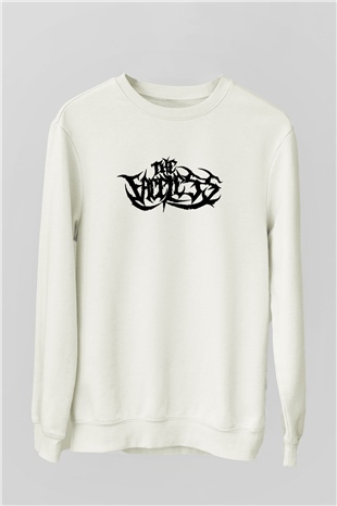 The Faceless Beyaz Unisex Sweatshirt