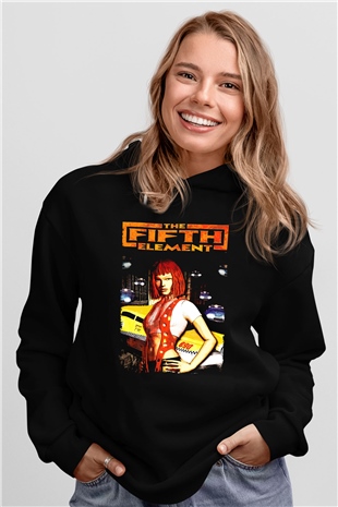 The Fifth Element Siyah Unisex Hoodie