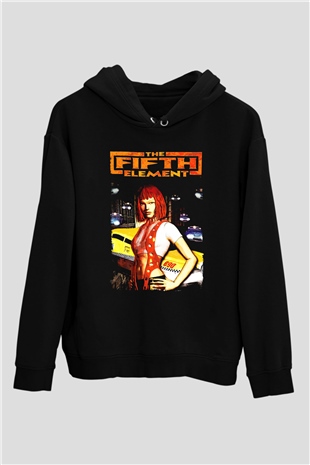 The Fifth Element Siyah Unisex Hoodie