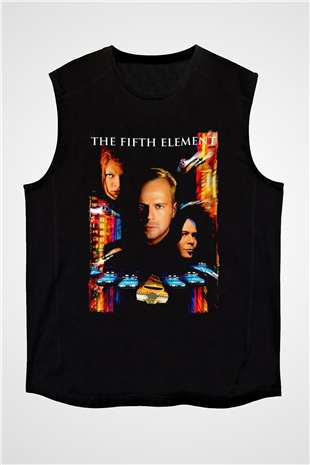The Fifth Element Siyah Unisex  Kolsuz Tişört