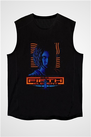 The Fifth Element Siyah Unisex  Kolsuz Tişört