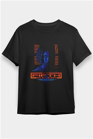 The Fifth Element Siyah Unisex Tişört